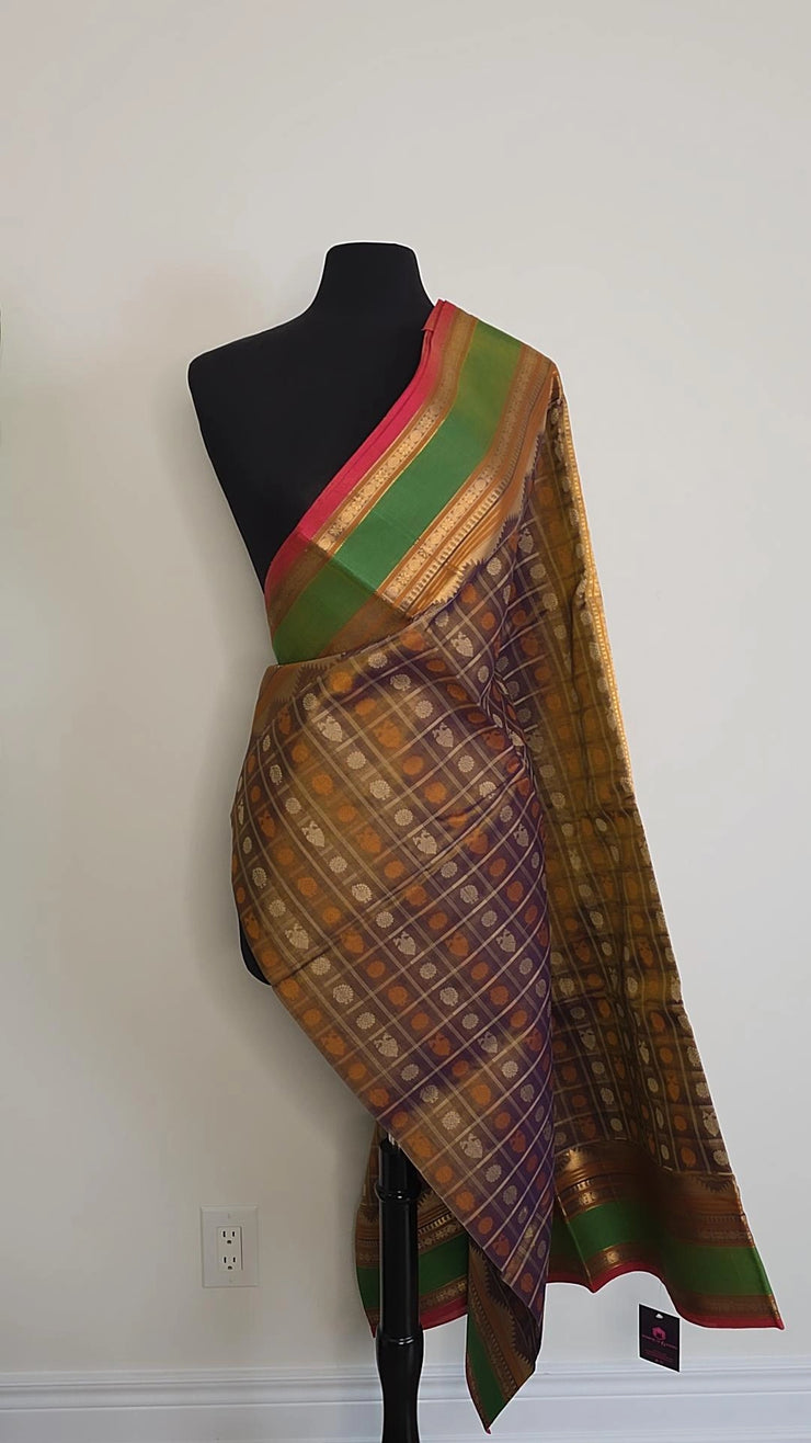 Aayiram butta silk cotton