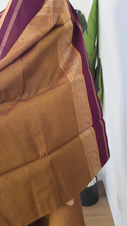 Burnt Mustard Gold Premium Cotton