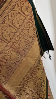 Pink oosi vanam silk cotton