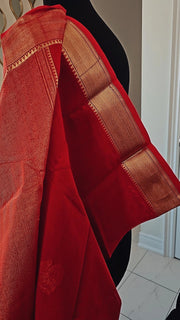 Red Premium Handloom Cotton