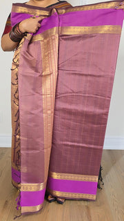 Pink latchadeepam silk cotton