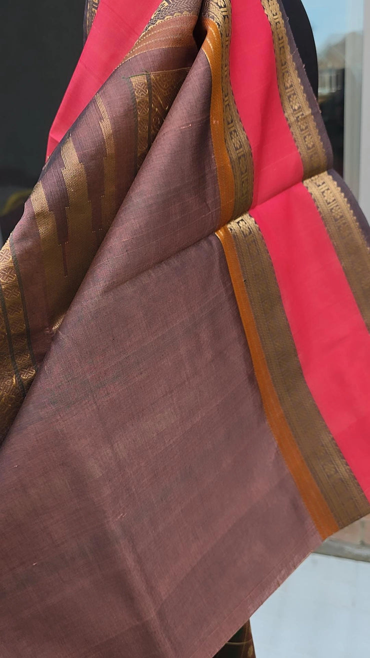 Dusty Pink Silk Cotton