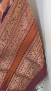 Aayiram dual pink silk cotton