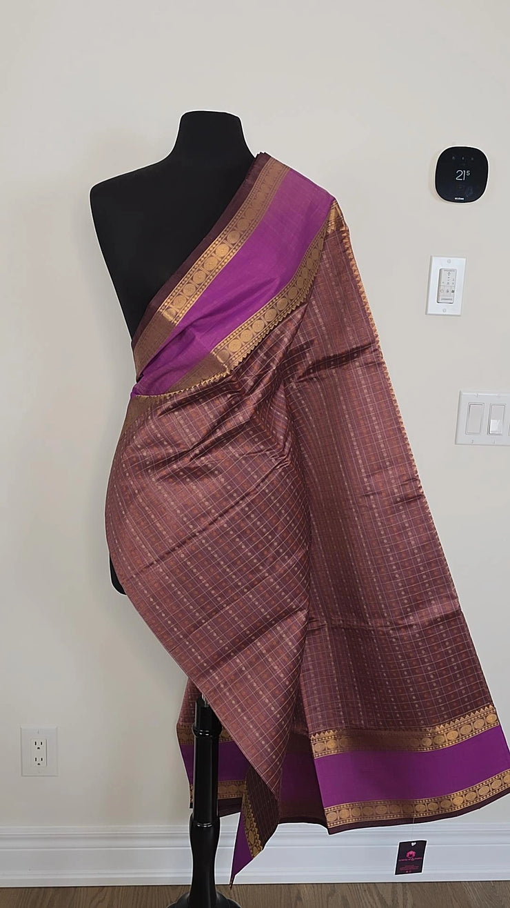 Pink latchadeepam silk cotton