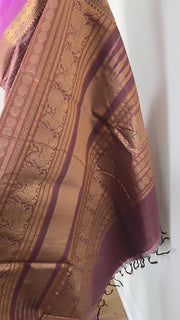 Pink latchadeepam silk cotton