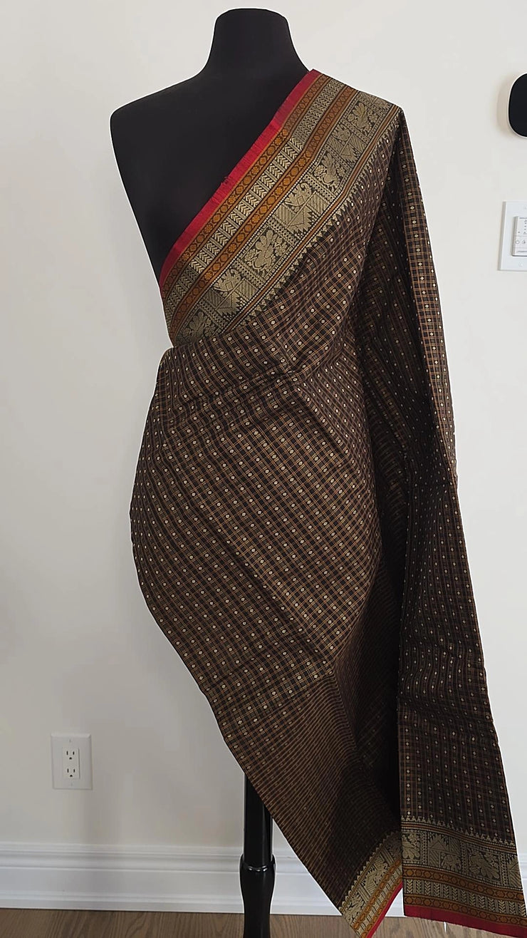 Black Premium Cotton Latchadeepam