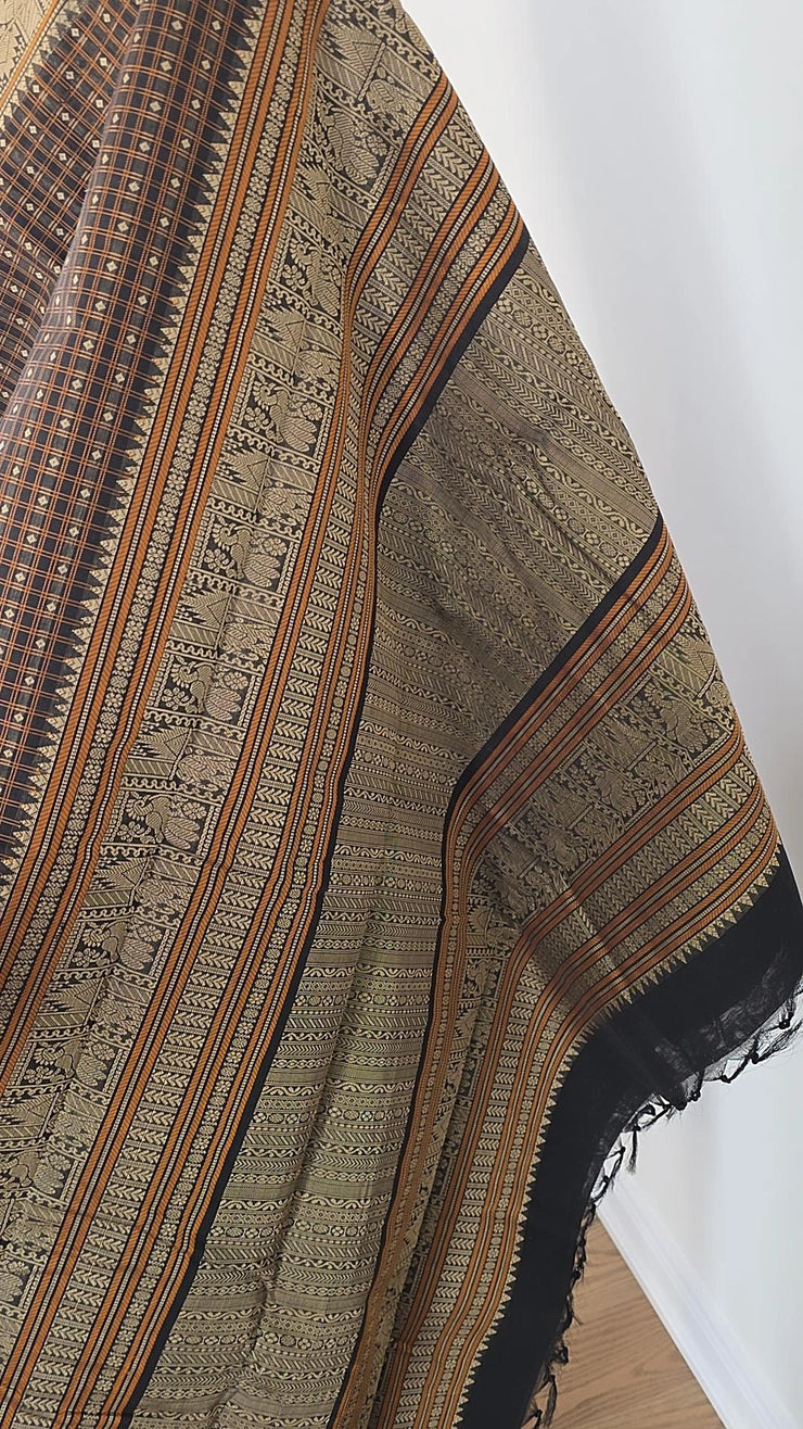 Black Premium Cotton Latchadeepam