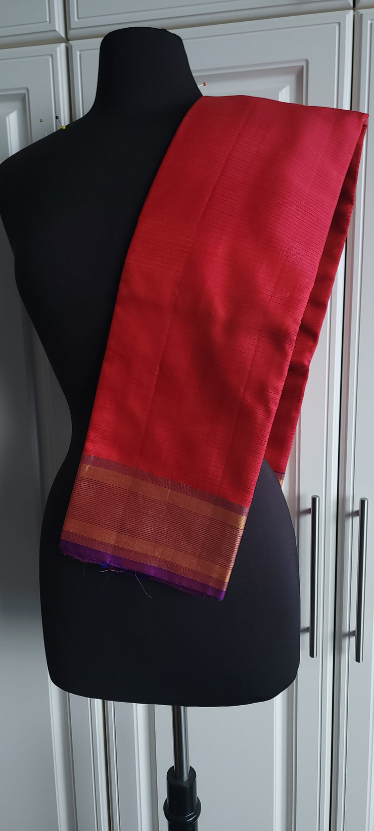 Red Kanjipuram Soft Silk