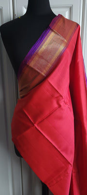 Red Kanjipuram Soft Silk