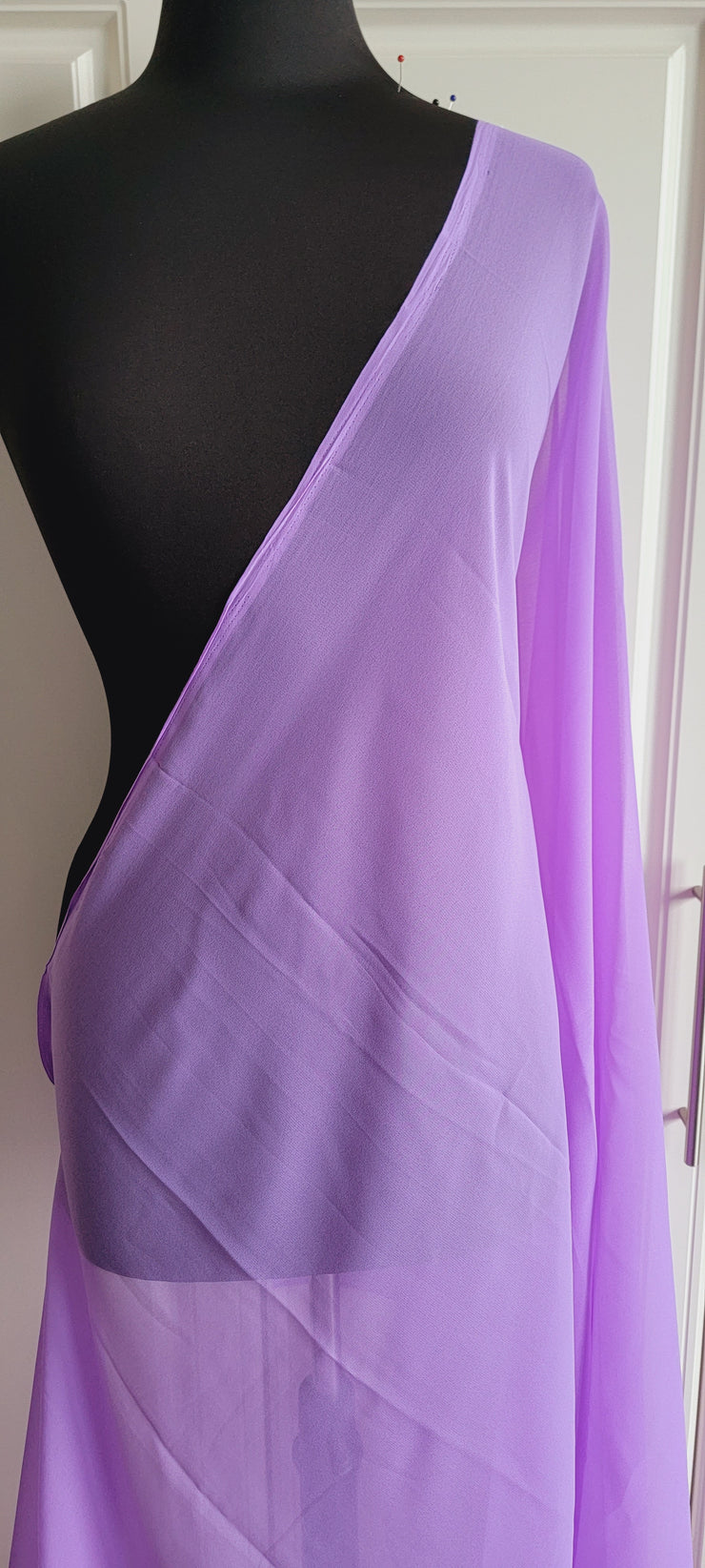 Lavender Georgette