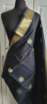 Black Premium Handloom Cotton