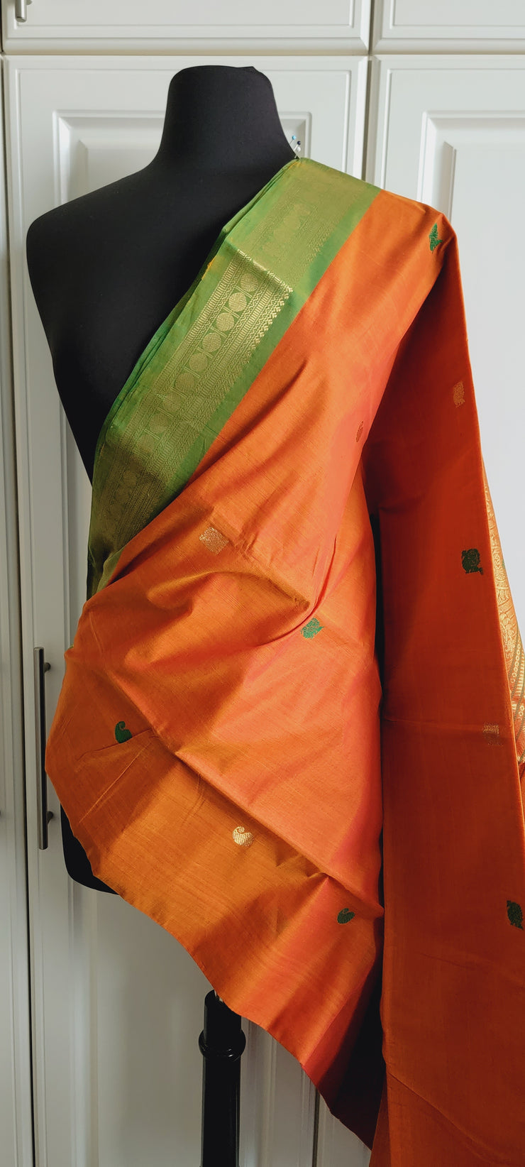 Orange Premium Handloom Cotton