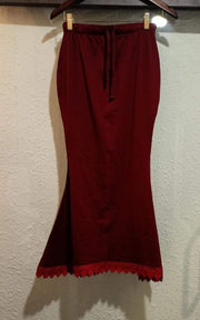 Maroon Saree Shaper